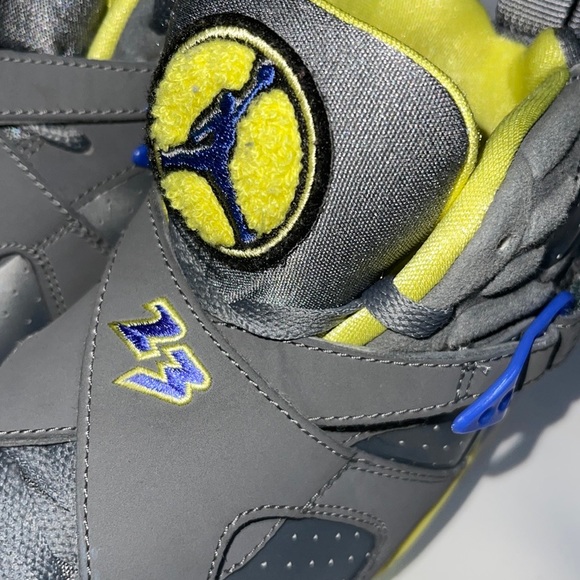 SOLD on eBay! Nike Air Jordan VIII 8 Retro GS GREY VIOLET BLUE 580528-038 SZ:7Y - Picture 7 of 16